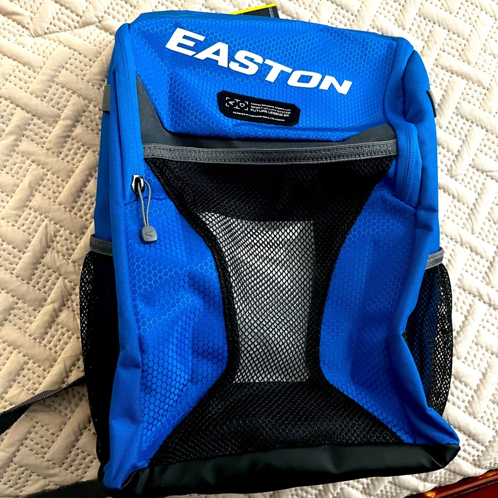 Easton Legend Blue and Black Backpack
